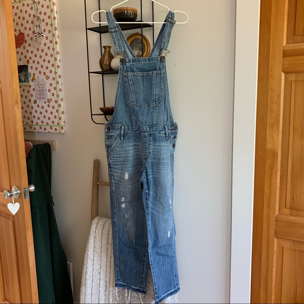 Abercrombie and Fitch boyfriend overalls